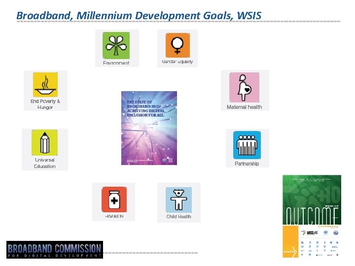 Broadband, Millennium Development Goals, WSIS 18 