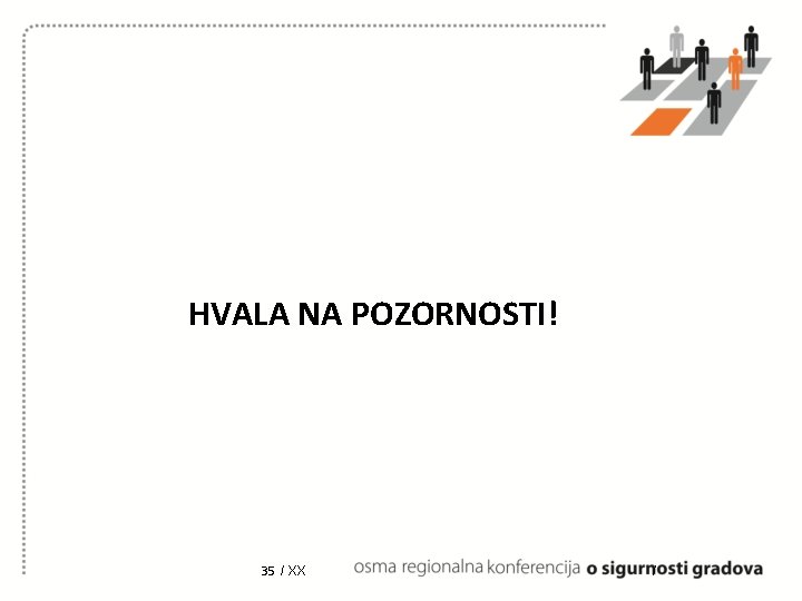HVALA NA POZORNOSTI! 35 / XX / HVALA NA POZORNOSTI! 35 / XX /