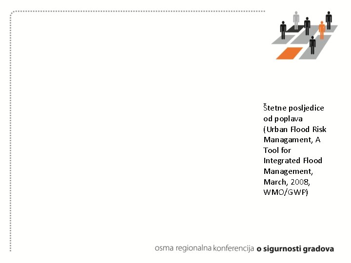 Štetne posljedice od poplava (Urban Flood Risk Managament, A Tool for Integrated Flood Management, Štetne posljedice od poplava (Urban Flood Risk Managament, A Tool for Integrated Flood Management,