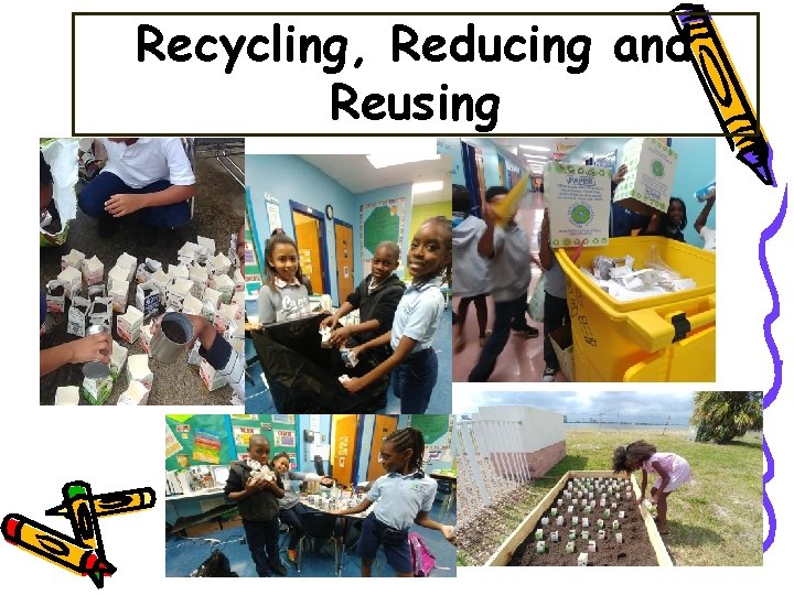 Recycling, Reducing and Reusing 