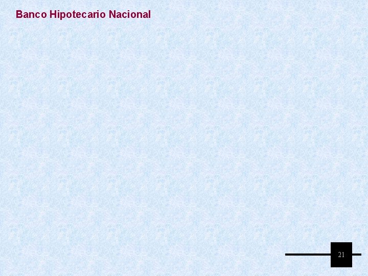 Banco Hipotecario Nacional 21 
