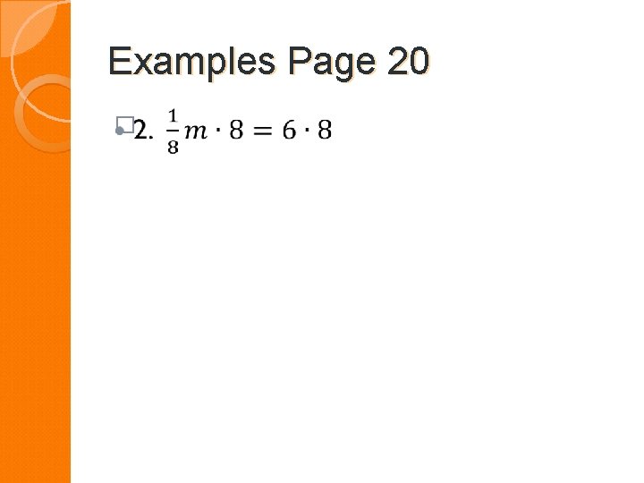 Examples Page 20 � 