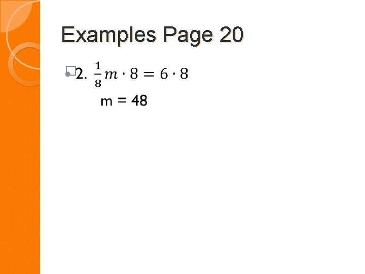 Examples Page 20 � 