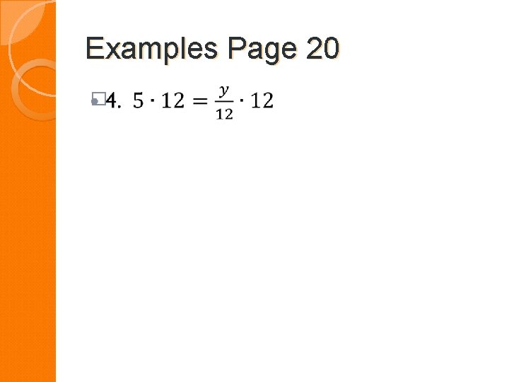 Examples Page 20 � 