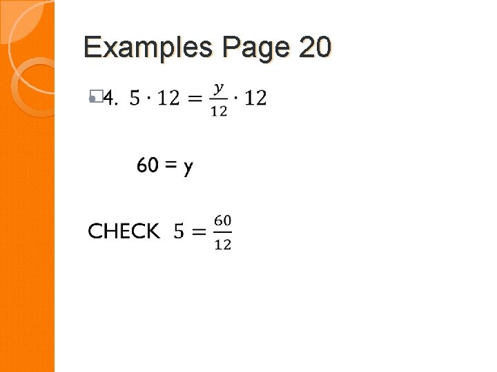 Examples Page 20 � 