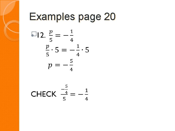 Examples page 20 � 