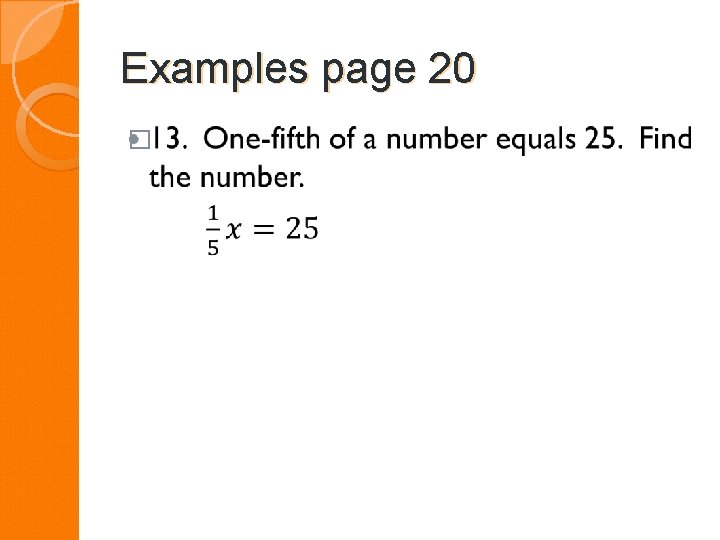 Examples page 20 � 