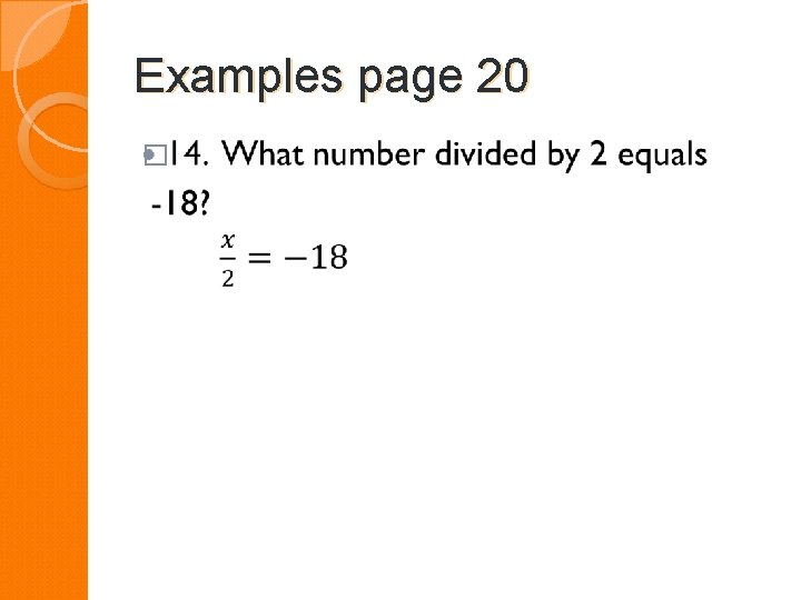 Examples page 20 � 