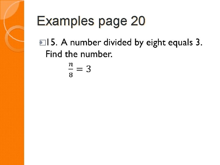 Examples page 20 � 