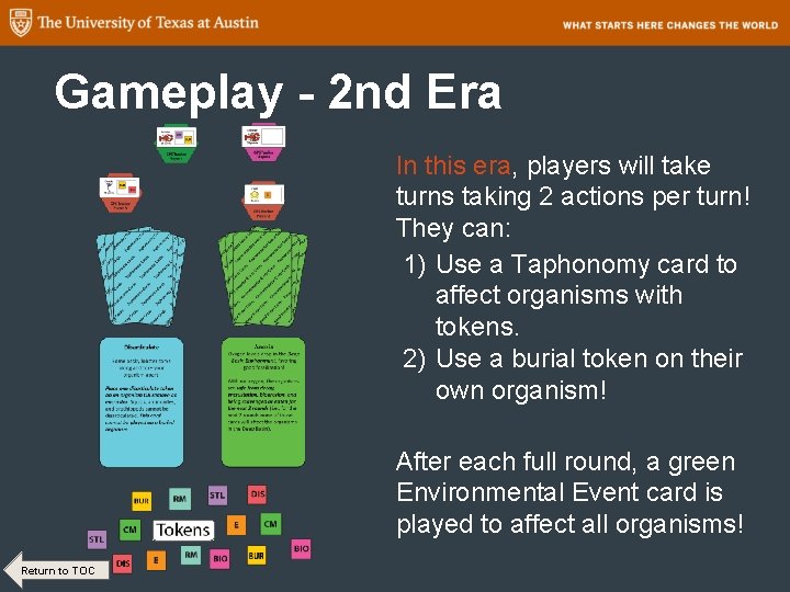 Gameplay - 2 nd Era In this era, players will take turns taking 2