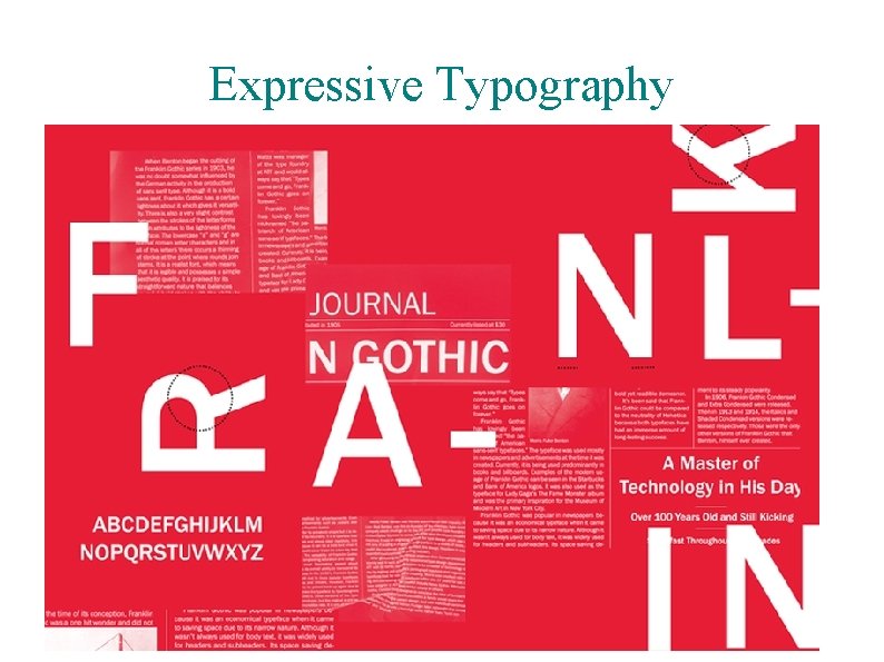 Expressive Typography 