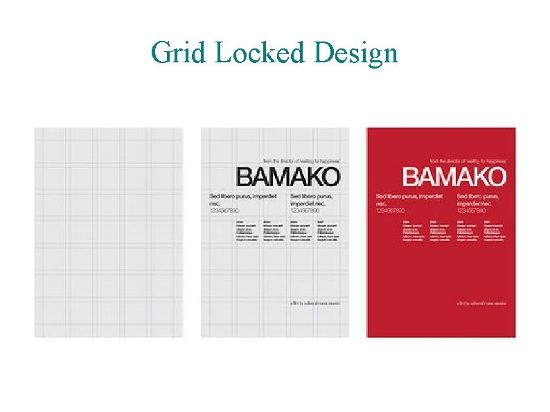 Grid Locked Design 