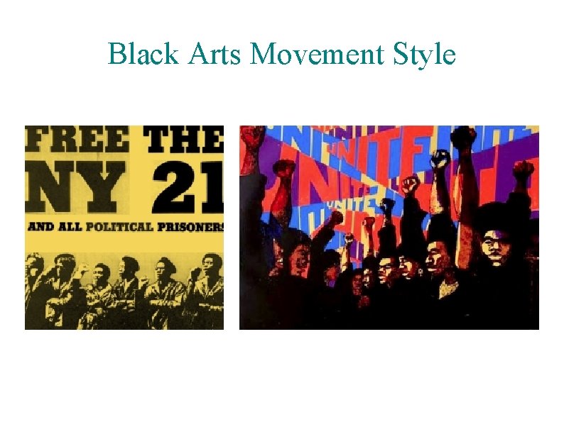 Black Arts Movement Style 