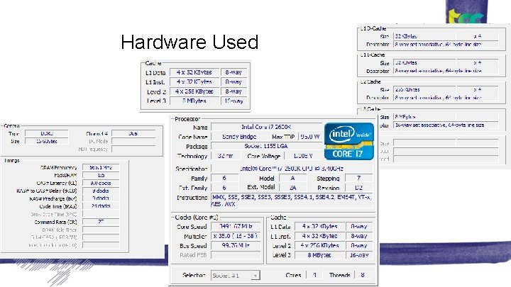 Hardware Used 