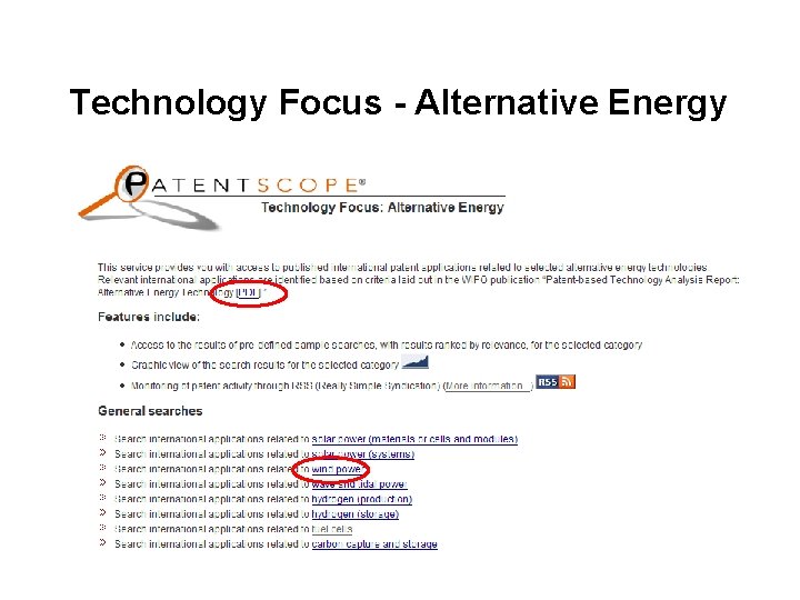 Technology Focus - Alternative Energy 