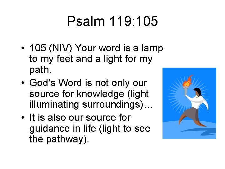 3 Gods Word is Light Psalm 119 Robert