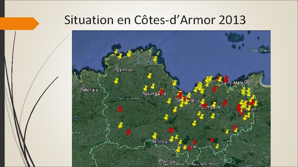 Situation en Côtes-d’Armor 2013 