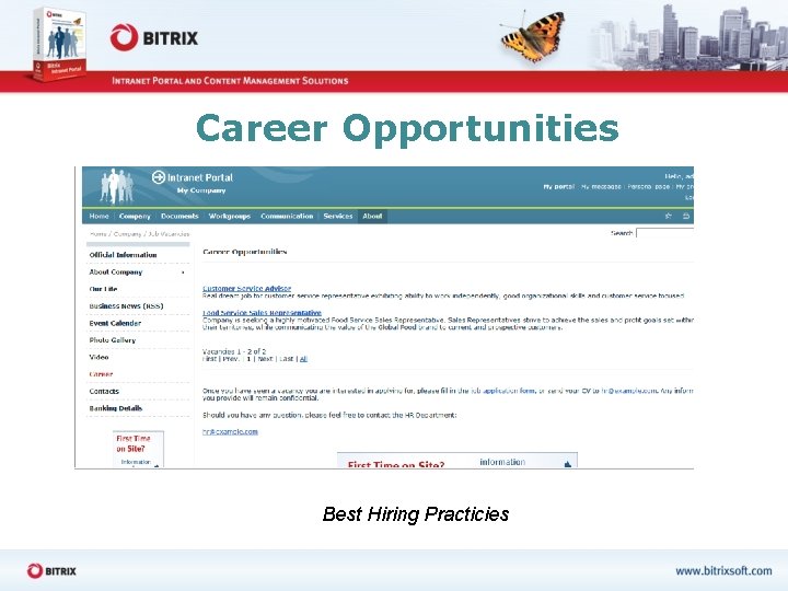 Career Opportunities Best Hiring Practicies 