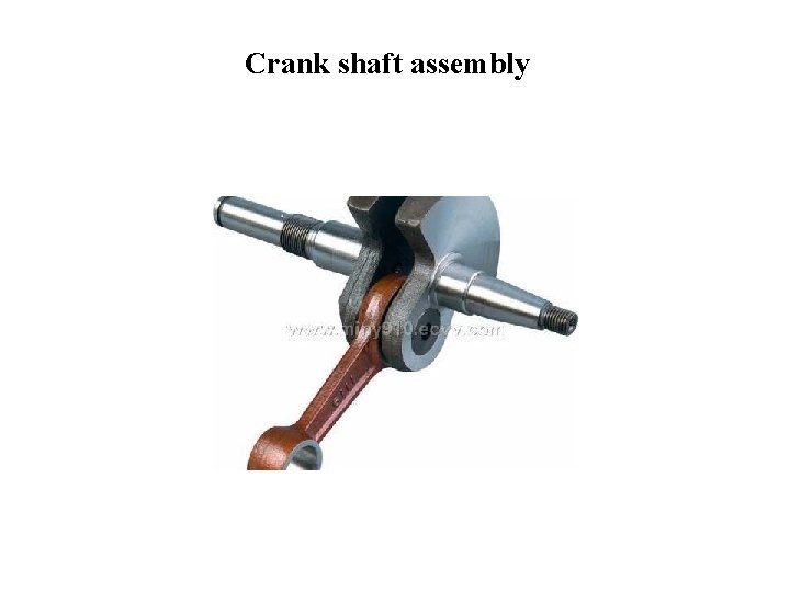 Crank shaft assembly 