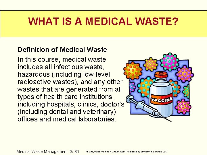 RISK ASSESSMENT OF HOSPITAL WASTE INCINERATION SUBMITTED BY