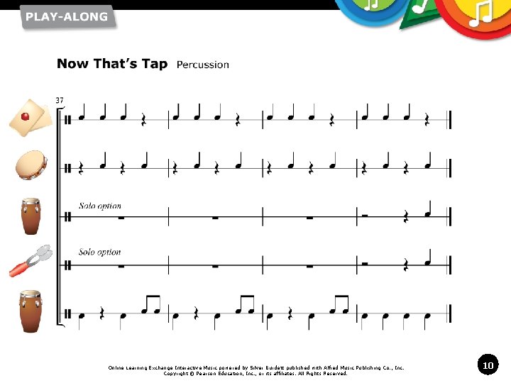 Online Learning Exchange Interactive Music powered by Silver Burdett published with Alfred Music Publishing