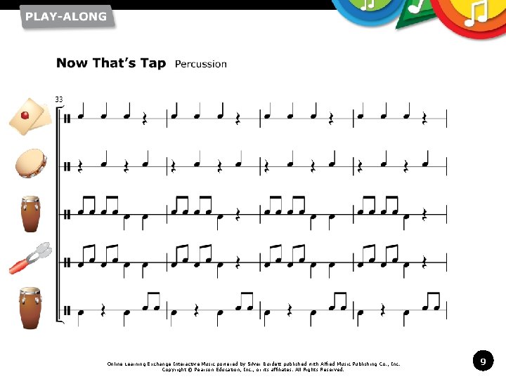 Online Learning Exchange Interactive Music powered by Silver Burdett published with Alfred Music Publishing