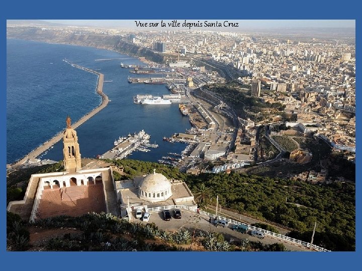 Vue sur la ville depuis Santa Cruz 