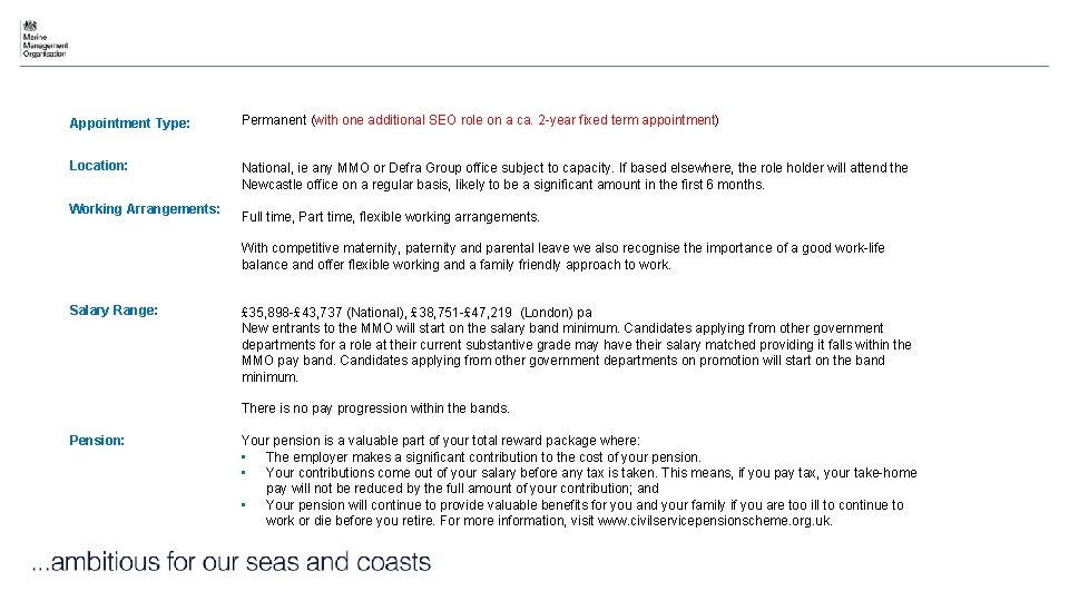 Appointment Type: Permanent (with one additional SEO role on a ca. 2 -year fixed