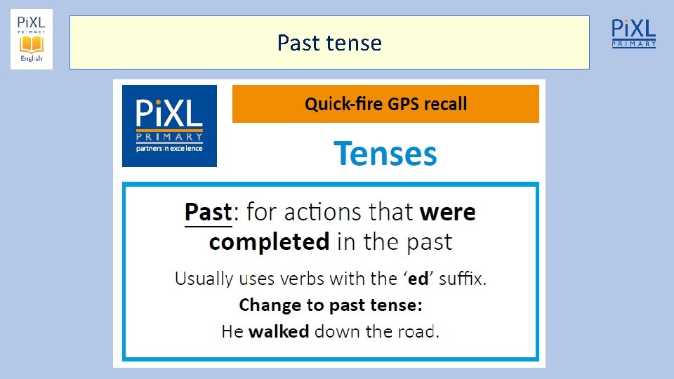 Past tense 