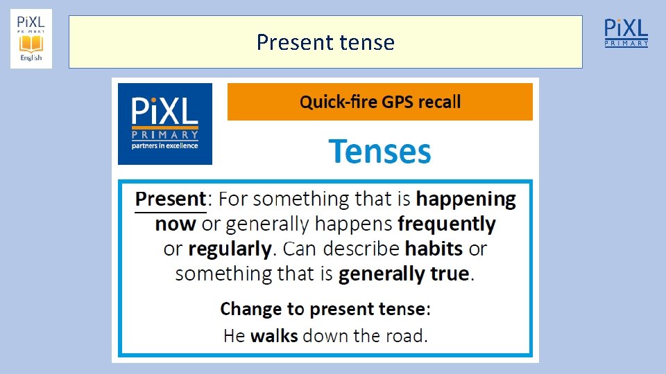 Present tense 