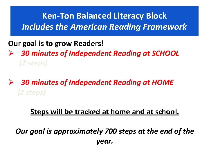Ken-Ton Balanced Literacy Block American Reading at Lindbergh K-4! Includes the American Reading Framework