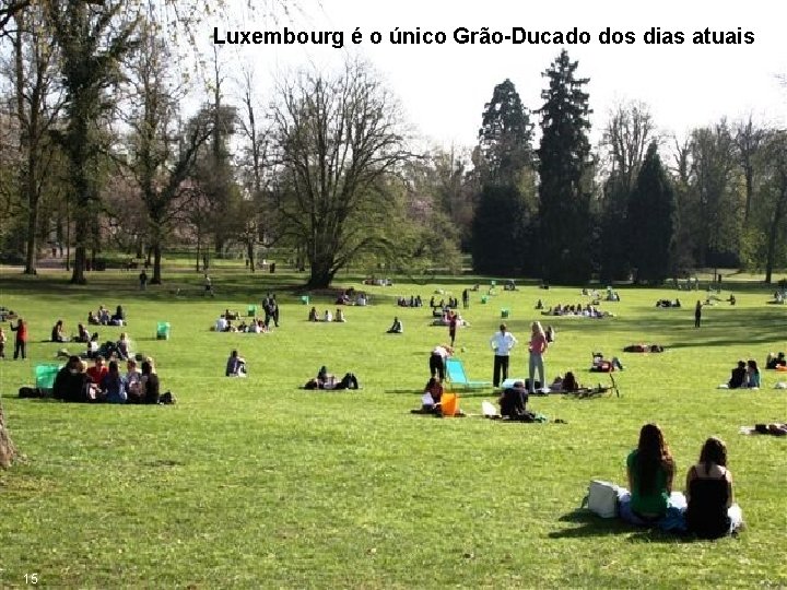 Luxembourg é o único Grão-Ducado dos dias atuais 15 