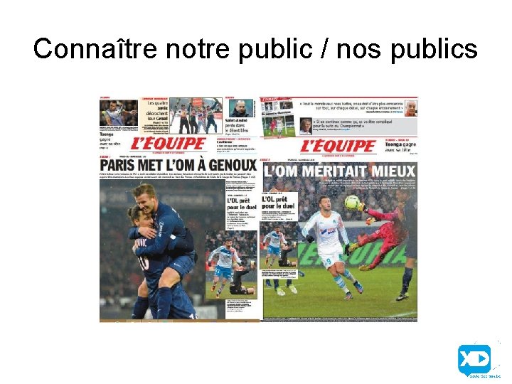 Connaître notre public / nos publics 