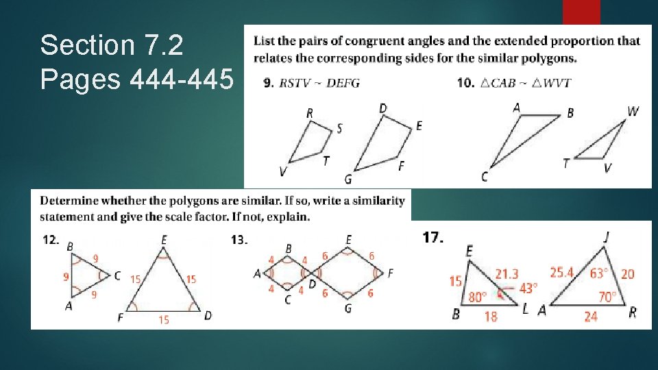 Section 7. 2 Pages 444 -445 