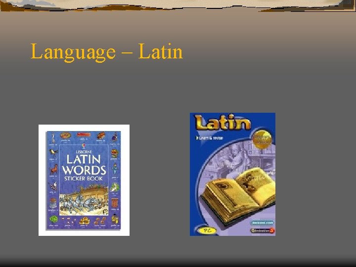 Language – Latin 