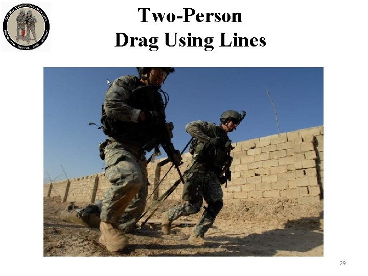 Two-Person Drag Using Lines 29 
