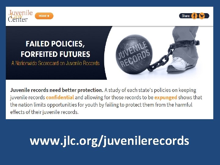 www. jlc. org/juvenilerecords 