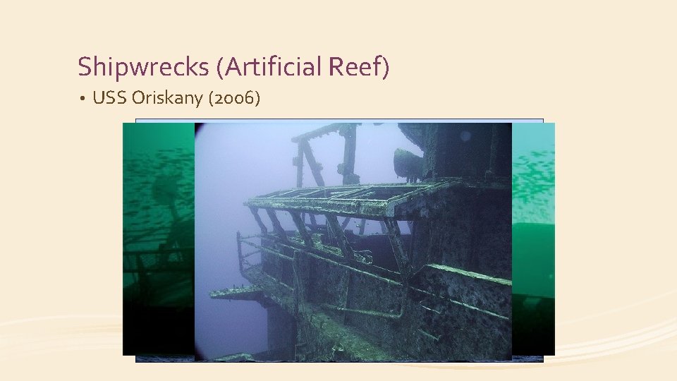Shipwrecks (Artificial Reef) • USS Oriskany (2006) 