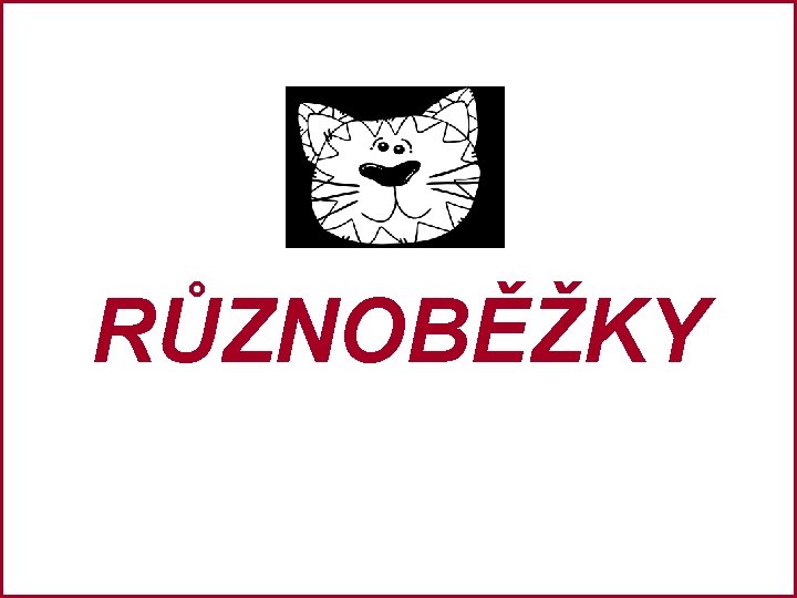 RŮZNOBĚŽKY 