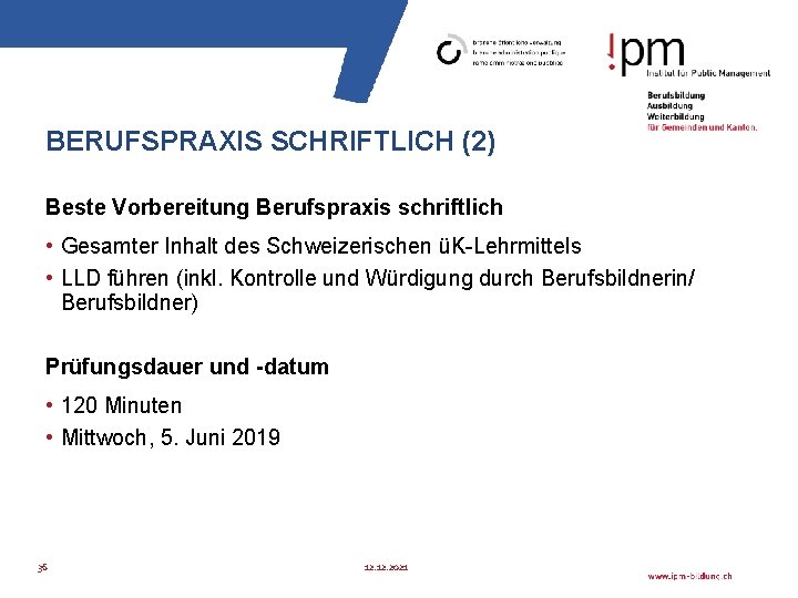 BERUFSPRAXIS SCHRIFTLICH (2) Beste Vorbereitung Berufspraxis schriftlich • Gesamter Inhalt des Schweizerischen üK-Lehrmittels •