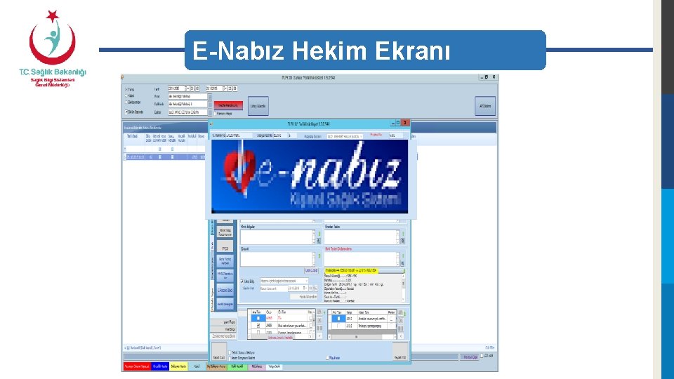 E-Nabız Hekim Ekranı Radyolojik Karar Deste Sistemi 