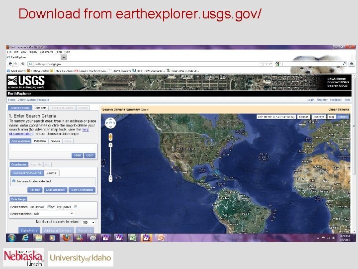 Download from earthexplorer. usgs. gov/ 