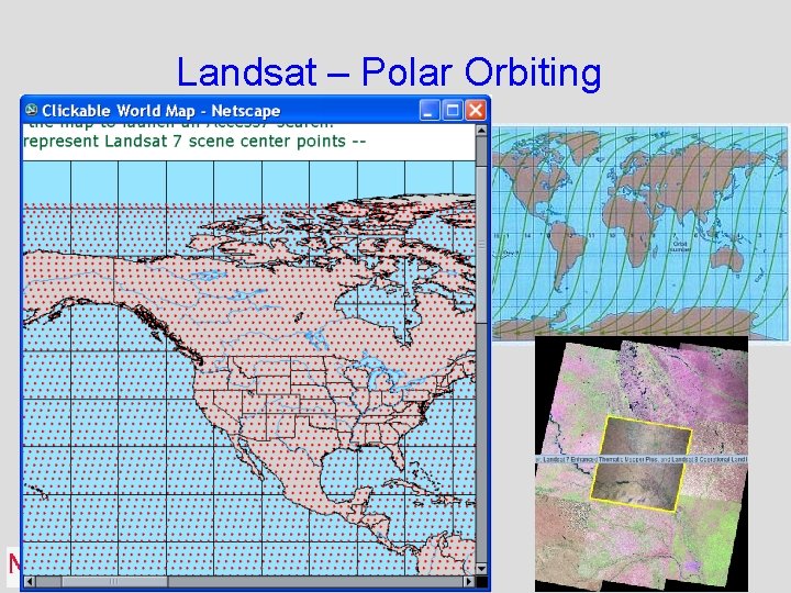 Landsat – Polar Orbiting 