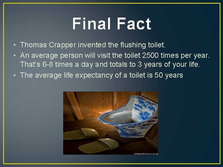 History of the Toilet By Jeremy Hunt Going