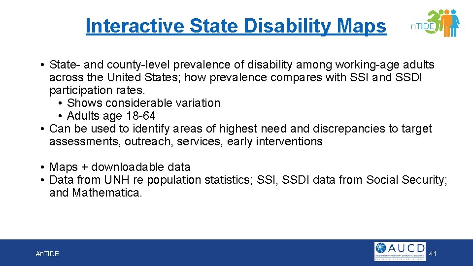 Interactive State Disability Maps • State- and county-level prevalence of disability among working-age adults