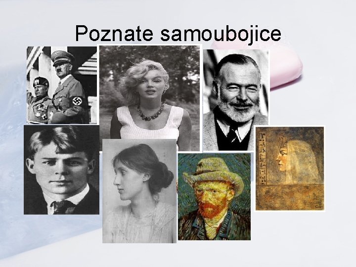 Poznate samoubojice 