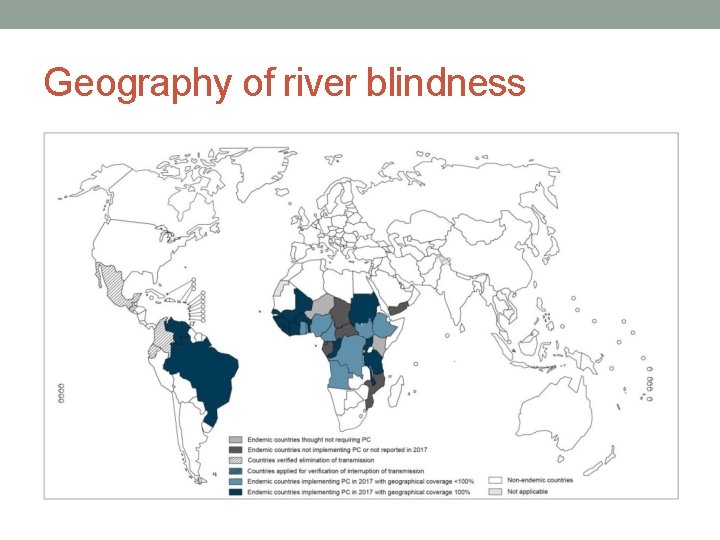 Geography of river blindness 