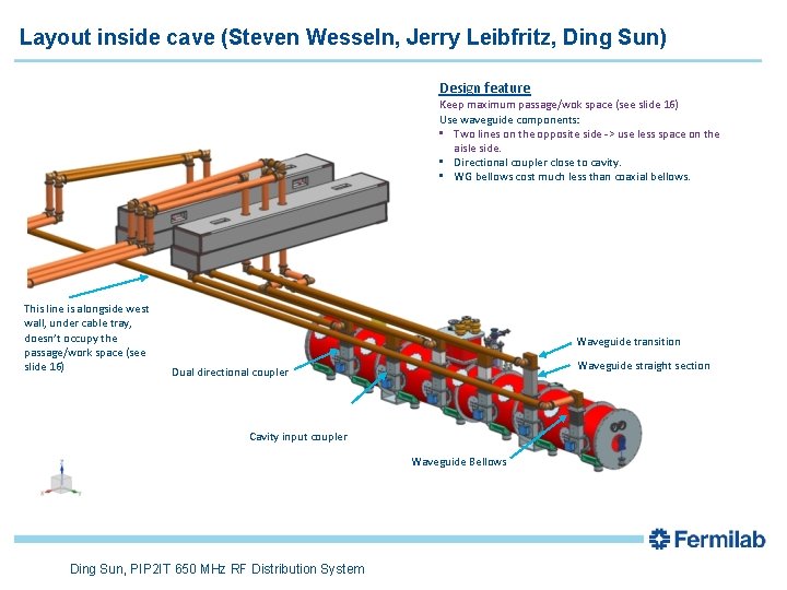 Layout inside cave (Steven Wesseln, Jerry Leibfritz, Ding Sun) Design feature Keep maximum passage/wok