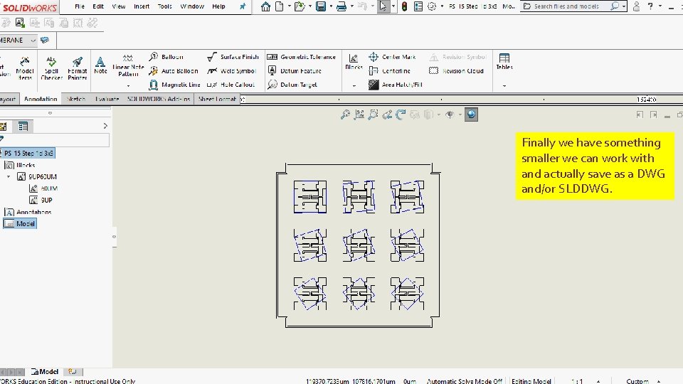 Finally we have something smaller we can work with and actually save as a
