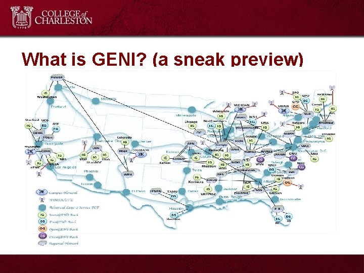 What is GENI? (a sneak preview) 